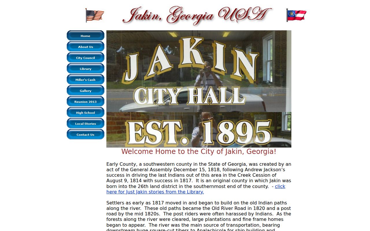 Early County arrest warrant Jakin city contact route